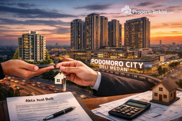 podomoro-city-deli-medan-serah-terima-ajb-apartemen Ilustrasi AJB Podomoro City Deli Medan