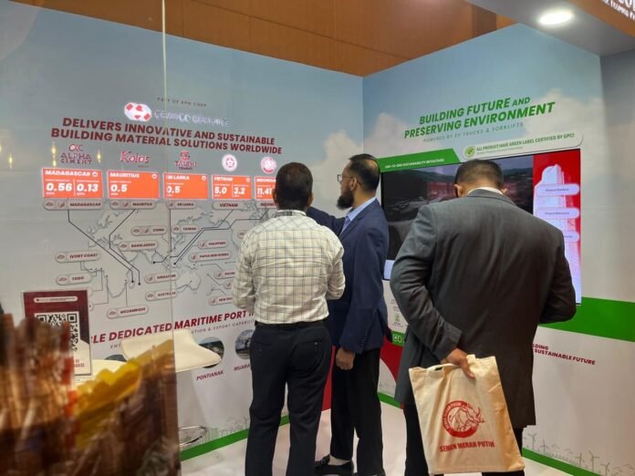 Semen Merah Putih di booth INTERCEM ASIA 2026 Jakarta