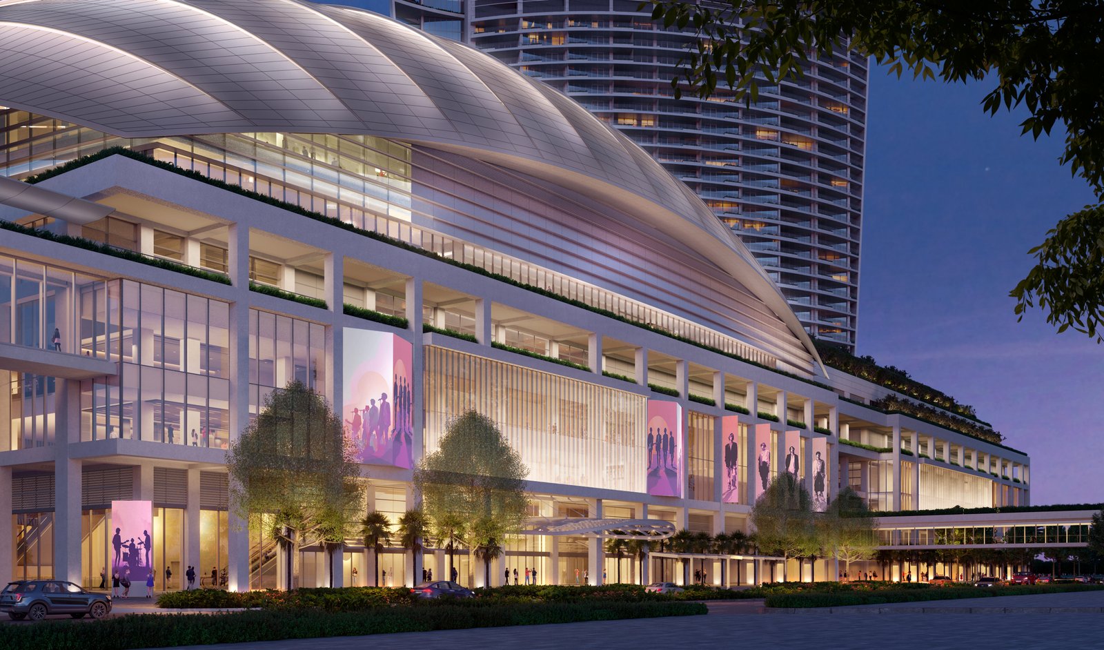 Fasilitas podium tiga tingkat untuk ruang MICE premium dan arena hiburan berkapasitas 15.000 kursi di proyek baru Las Vegas Sands