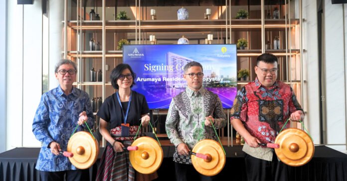 Astra Land dan Kozystay resmi bekerja sama dalam pengelolaan sewa premium Arumaya Residences Jakarta Selatan