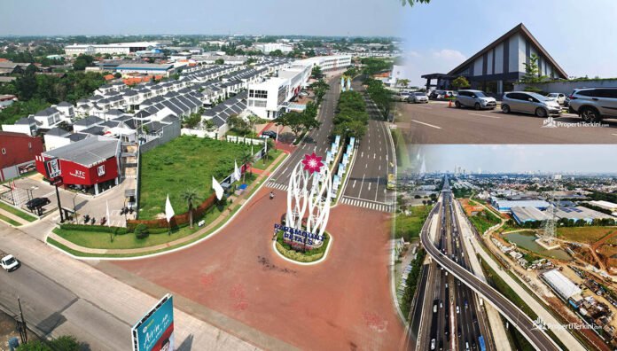 Kawasan Paramount Petals di Tangerang