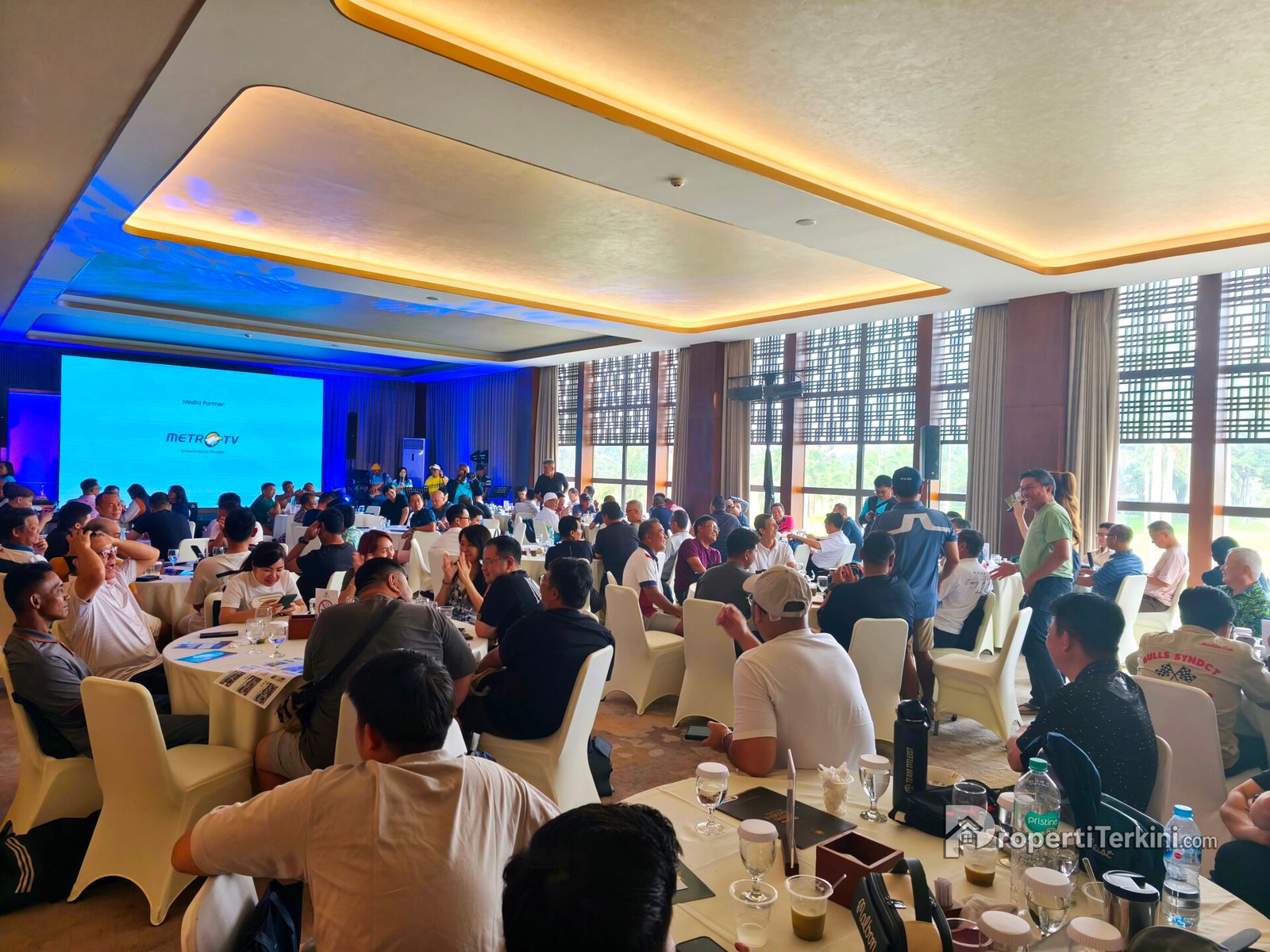 Suasana gathering peserta Paramount Annual Golf Tournament 2026 di Gading Raya Golf Club, Gading Serpong