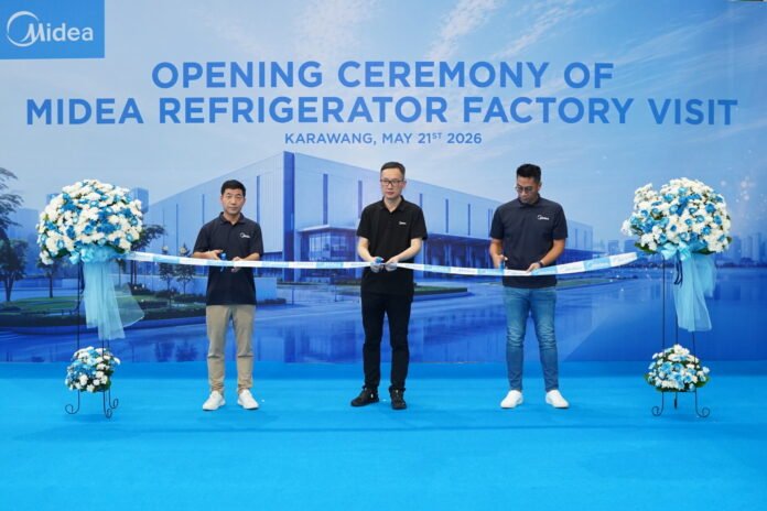 Peresmian pabrik kulkas terbesar di Indonesia milik Midea Electronics Indonesia