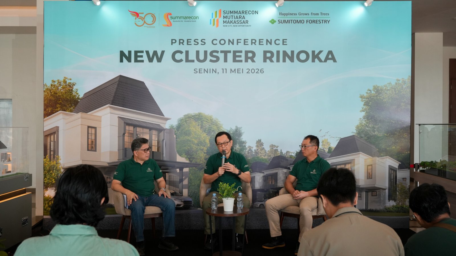 peluncuran Cluster Rinoka Summarecon Mutiara Makassar