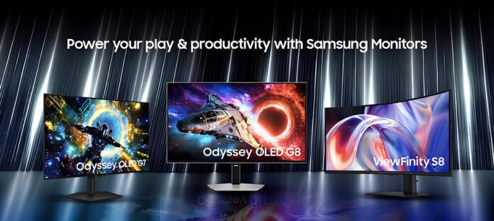 Samsung Odyssey OLED G8, Odyssey OLED G7, dan ViewFinity S8 hadir sebagai monitor premium untuk gaming kompetitif dan produktivitas profesional