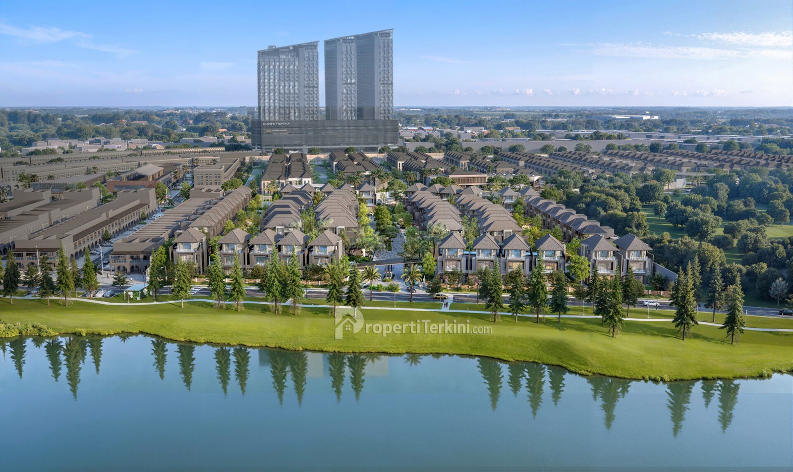 hunian premium Matera Lakeside di Paramount Gading Serpong