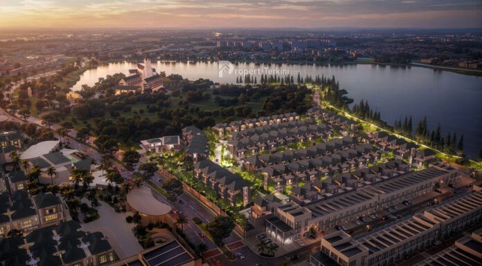 hunian tepi danau Matera Lakeside di Paramount Gading Serpong