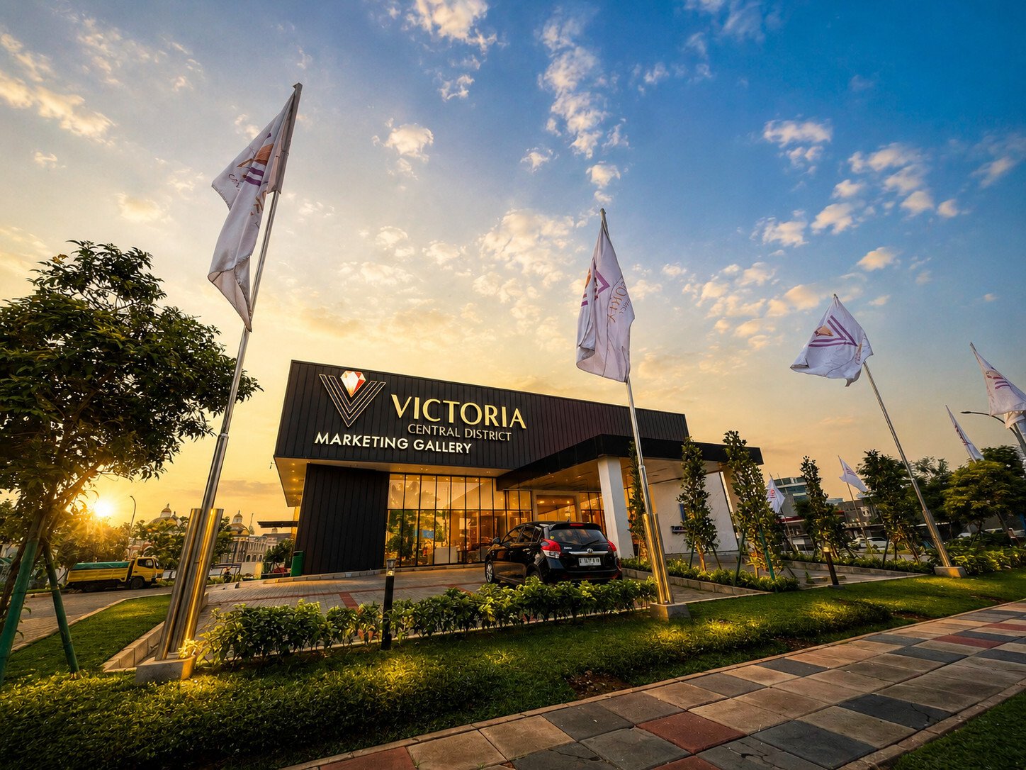 Victoria Central District Marketing Gallery di Boulevard Gading Serpong