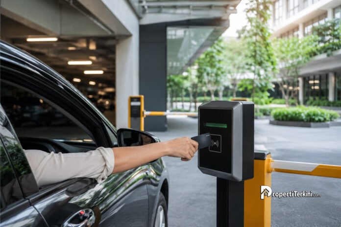 transaksi parkir cashless Centrepark