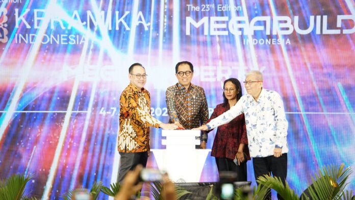 Pembukaan Megabuild Keramika dan Megaproperty 2026 di NICE PIK 2