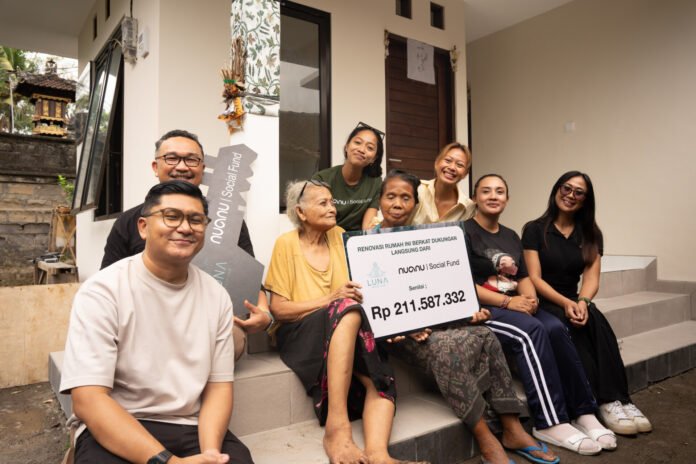 nuanu-creative-city-bangun-kembali-rumah-warga-tabanan Tim Nuanu Creative City, Nuanu Social Fund,