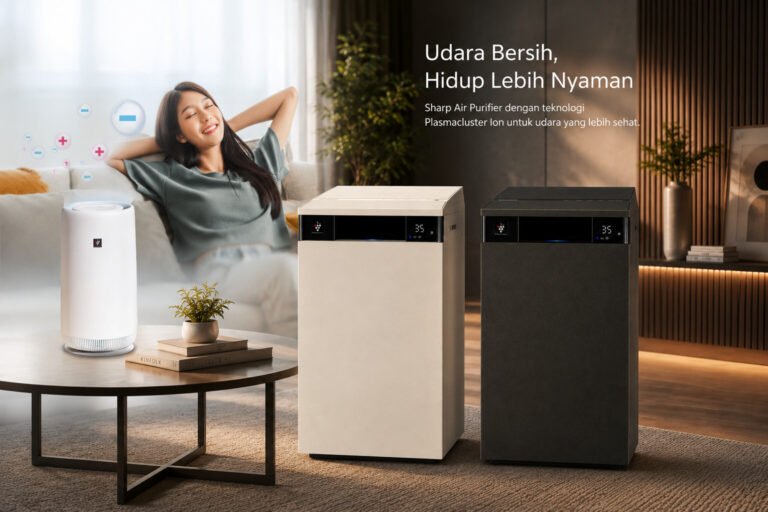 cara memilih air purifier Sharp