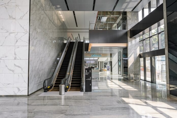 Lobby Arumaya Financial Center karya Astra Property