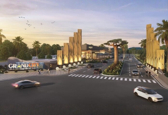Gerbang utama Grand City Samarinda Gerbang utama Grand City Samarinda