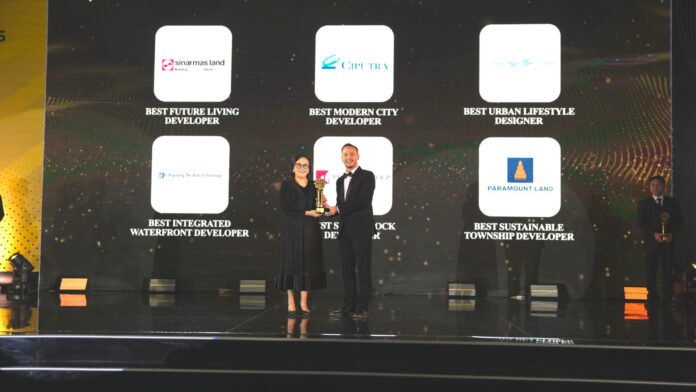 Paramount Land Raih Best Sustainable Township Developer