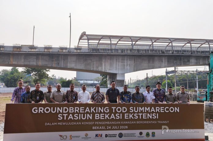Groundbreaking TOD Summarecon Stasiun Bekasi Ekstensi TOD Summarecon Stasiun Bekasi Ekstensi