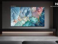 Haier Indonesia memperkenalkan TV H100M96GUX 100 inci