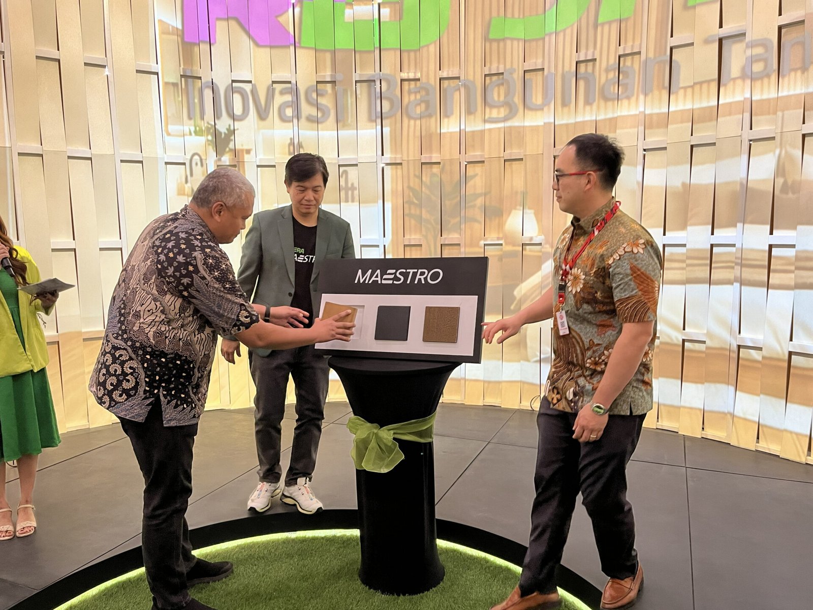 Peluncuran produk Maestro Rucika pada IndoBuildTech 2026