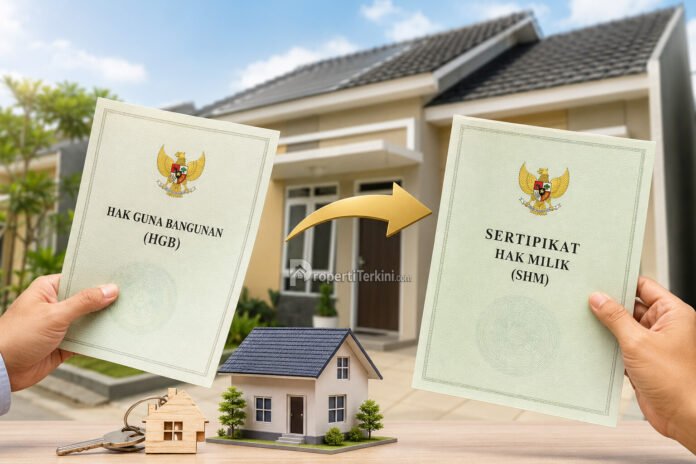 HGB penerima FLPP menjadi SHM HGB penerima FLPP menjadi SHM