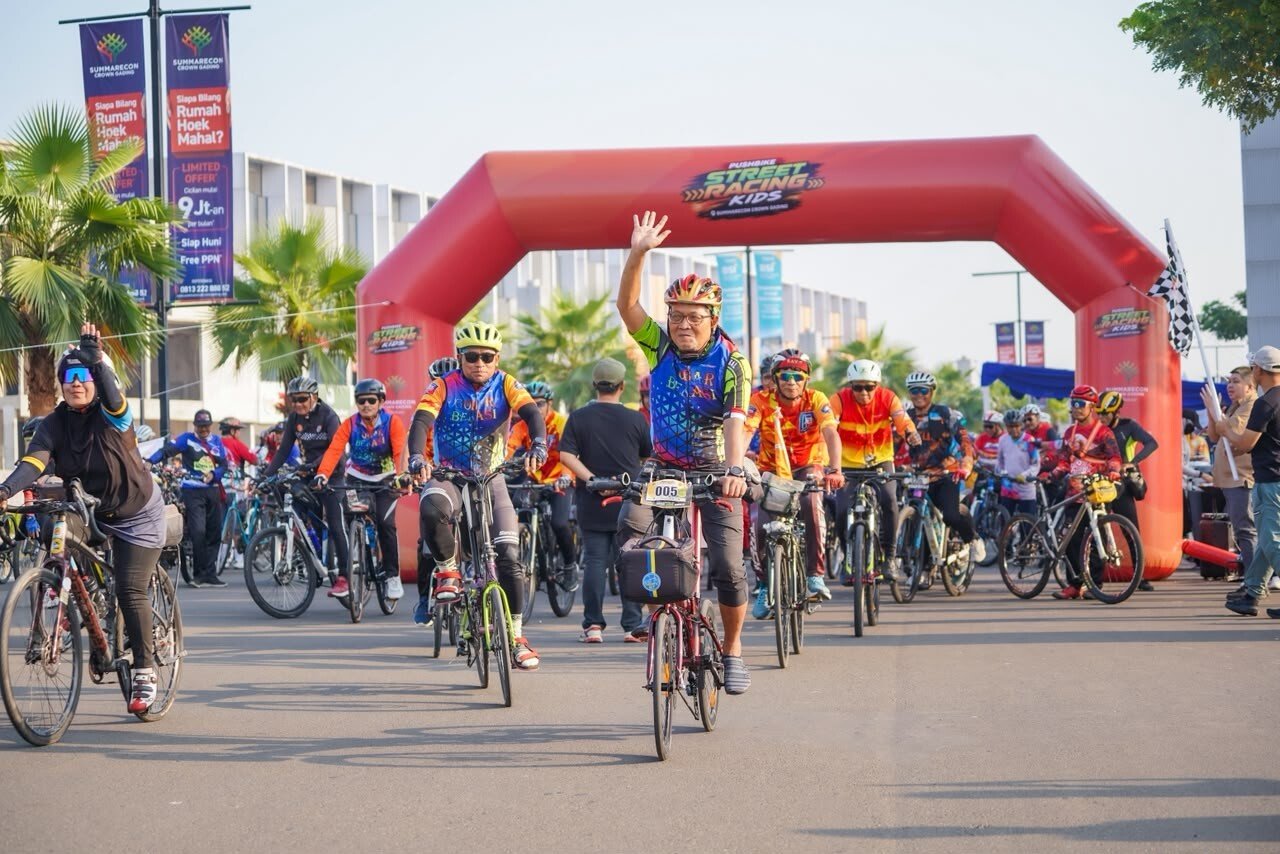 summarecon crown gading pushbike street racing kids 2026