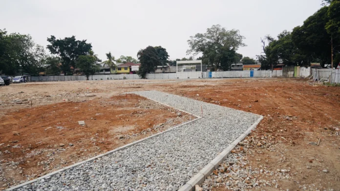lokasi pembangunan rusun TOD Manggarai di kawasan PT KAI Blok F dan G