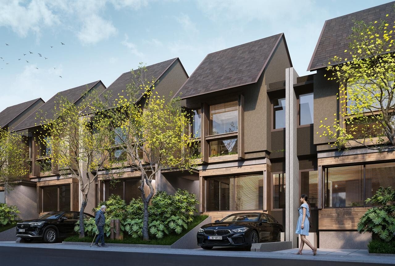 Edenhaus Serpong dengan desain rumah modern