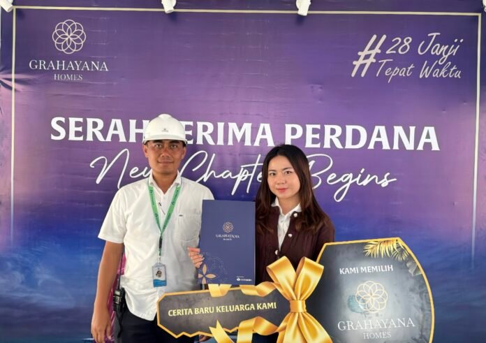 Grahayana Homes melakukan serah terima perdana tepat waktu kepada konsumen di Karawang