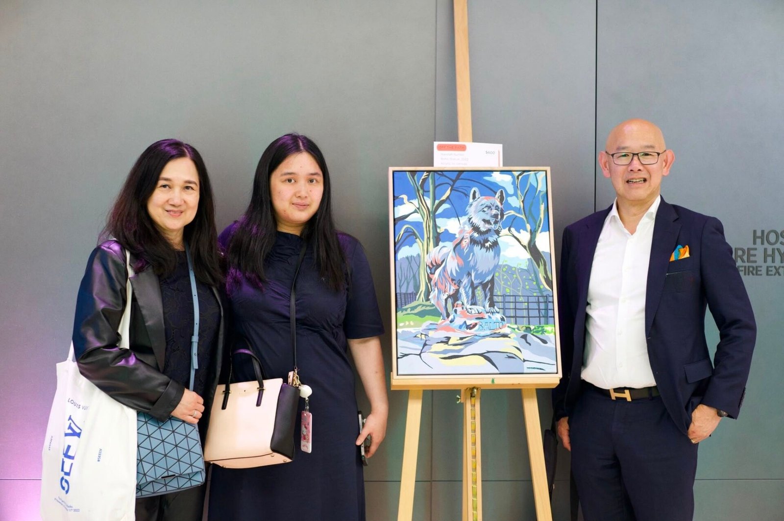 Karya seni dipamerkan dalam One Muse sebagai bagian dari ruang inklusi Sunito Foundation