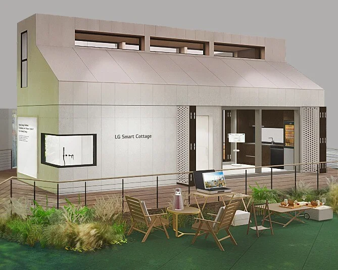 LG Smart Cottage sebagai contoh rumah modular dalam pengembangan desain rumah tahan gempa