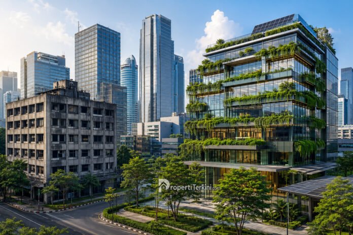 gedung perkantoran green office jakarta