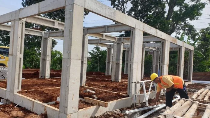 Struktur rumah RISHA sebagai teknologi rumah modular tahan gempa