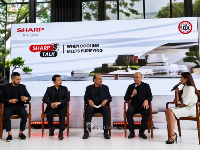 kualitas udara di dalam rumah serta inovasi Sharp AIREST