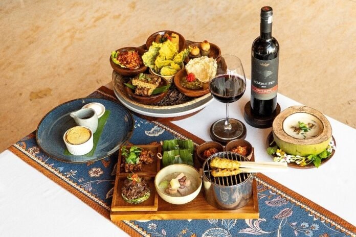 wisata kuliner bali sababay wine dinner bejana ritz carlton Sajian wisata kuliner Bali hidangan Nusantara dan wine Sababay Reserve Red di Bejana by Petty Elliott The Ritz-Carlton Bali