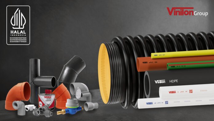 sertifikasi halal pipa vinilon Sertifikasi halal pipa vinilon untuk produk pipa PVC, HDPE, KRAH, fitting, Vinilon Glue, dan water meter dari BPJPH Indonesia.