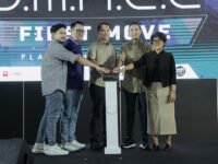 Manajemen Sinar Mas Land saat meresmikan peluncuran platform D.A.N.C.E untuk ekosistem Digital Hub BSD City.