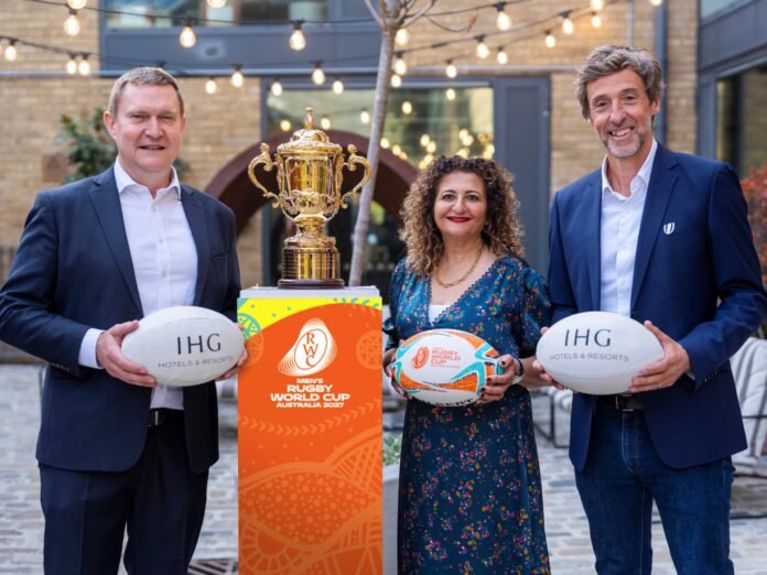 ihg hotels & resorts menjadi mitra hotel rugby world cup 2027 IHG Hotels & Resorts menjadi mitra hotel resmi Rugby World Cup Putra 2027 di Australia.