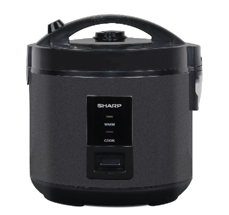 Rice cooker bersertifikat halal Sharp tipe KS-C18MH warna hitam berkapasitas 1,8 liter