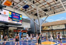 Hampton Square Paramount Gading Serpong menjadi lokasi kompetisi basket 3 on 3 dalam perayaan anniversary pertama.