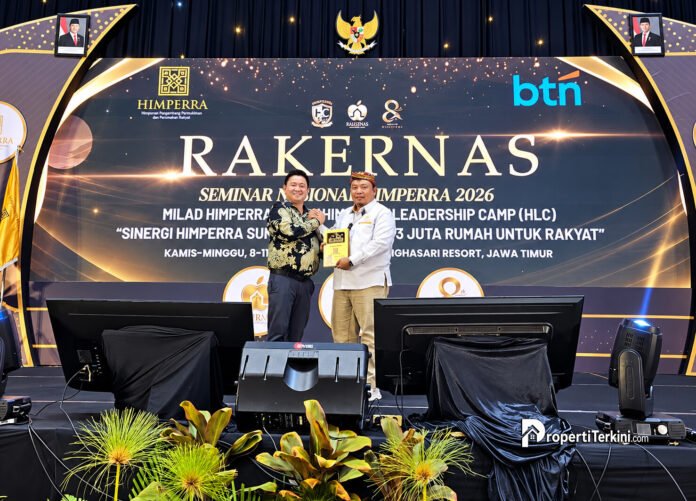 fortress dan himperra teken mou program 3 juta rumah FORTRESS dan HIMPERRA teken MoU untuk mendukung Program 3 Juta Rumah dalam rangkaian Rakernas HIMPERRA 2026 di Kota Batu.