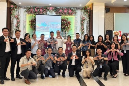 Sinergi Alam Sutera dan mitra perbankan saat menggelar gathering pengenalan hunian berkonsep hijau di Pontianak.