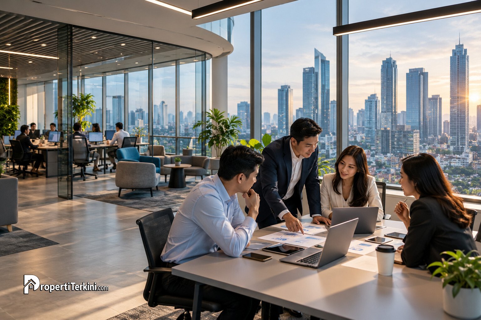 AI mengubah kebutuhan kantor di Asia Pasifik dengan fokus pada produktivitas dan kolaborasi