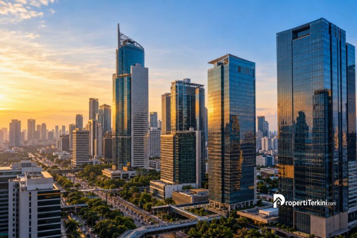 pasar perkantoran jakarta 2026 mulai pulih, gedung premium makin langka Pasar perkantoran Jakarta 2026 mulai pulih dengan gedung perkantoran premium di kawasan pusat bisnis